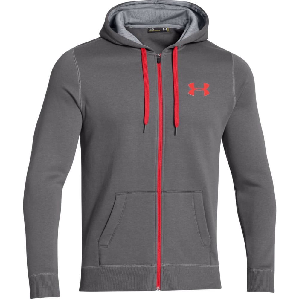 UNDER ARMOUR Men's UA Rival Cotton Full-Zip Hoodie - Bob’s Stores