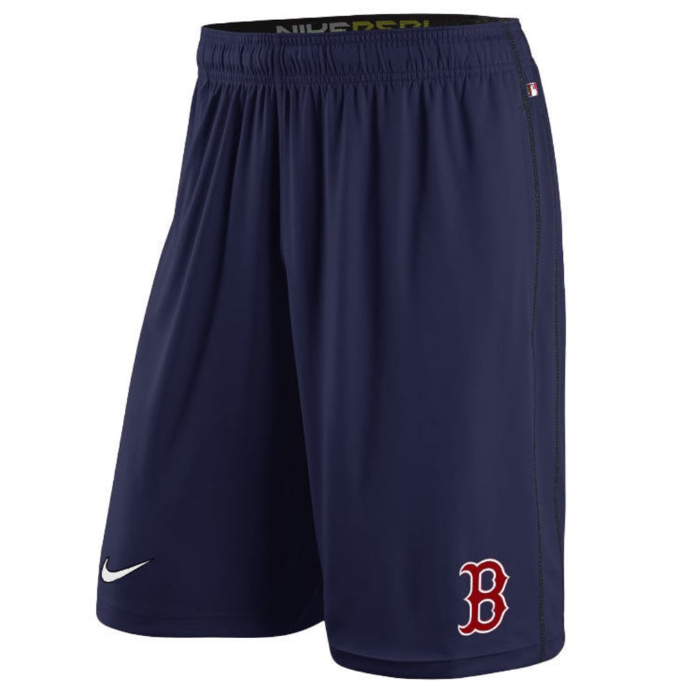 NIKE Men's 10 in. Boston Red Sox Dri-FIT Fly Shorts S