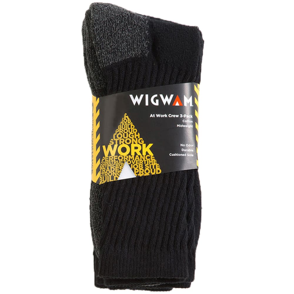 WIGWAM Men's At Work Crew Socks, 3-Pack - Bob’s Stores