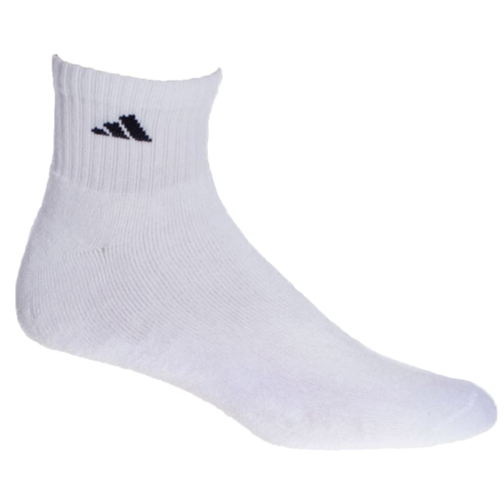 ADIDAS Men's Athletic Quarter Socks, 6-Pack 6-12
