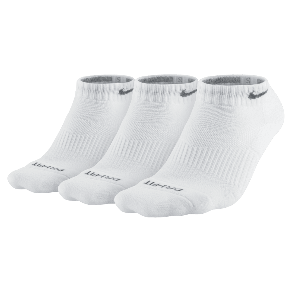 NIKE Women's Performance Cushion Graphic No-Show Training Socks, 3-Pack NO SIZE