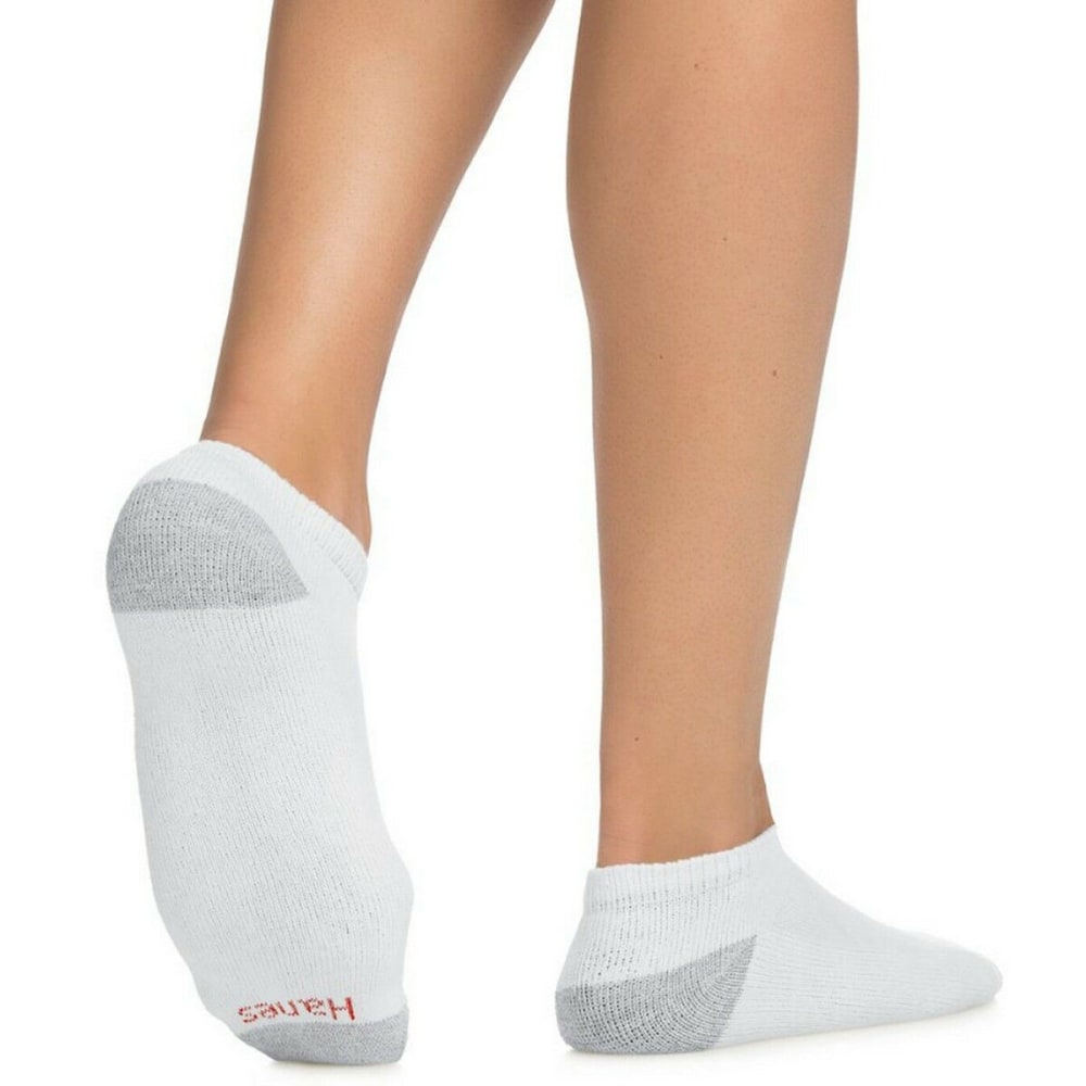 HANES Men's Low Cut Socks, 10-Pack 10-13