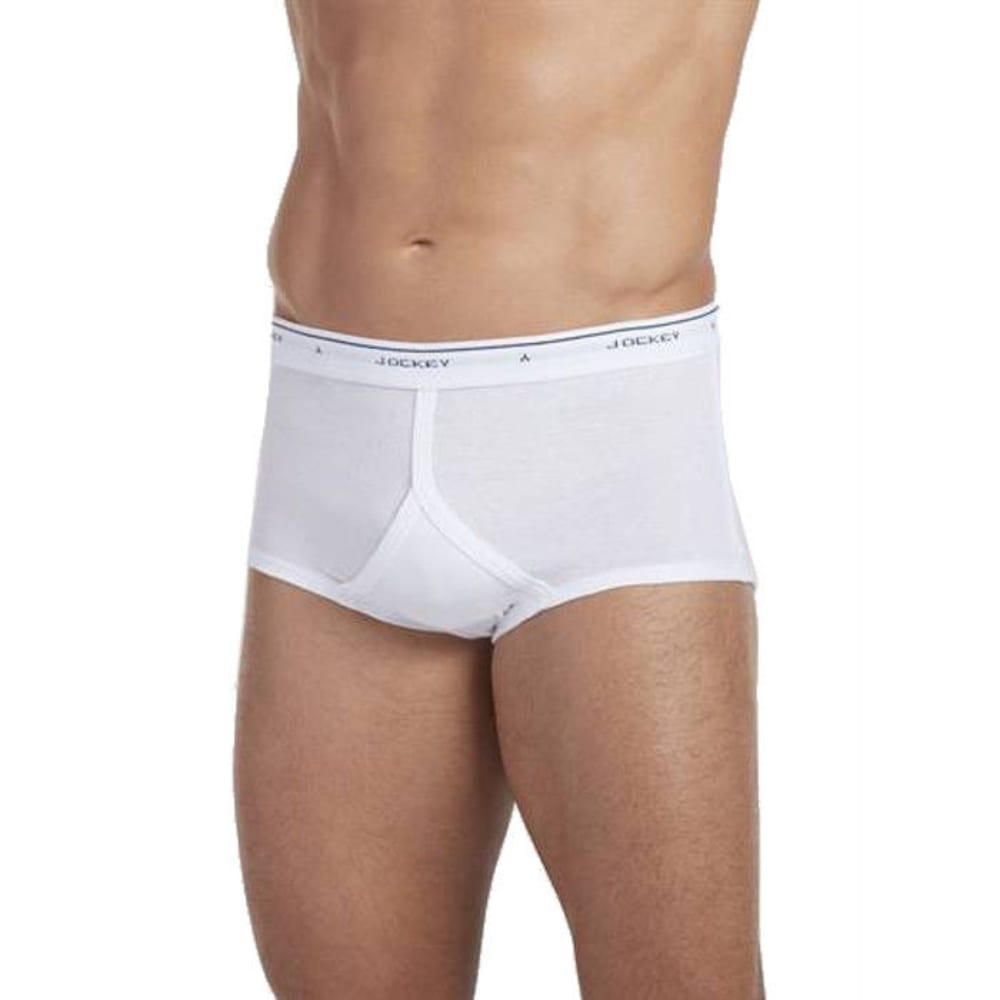 JOCKEY Men's Classic Full-Rise Briefs, 4 Pack 30