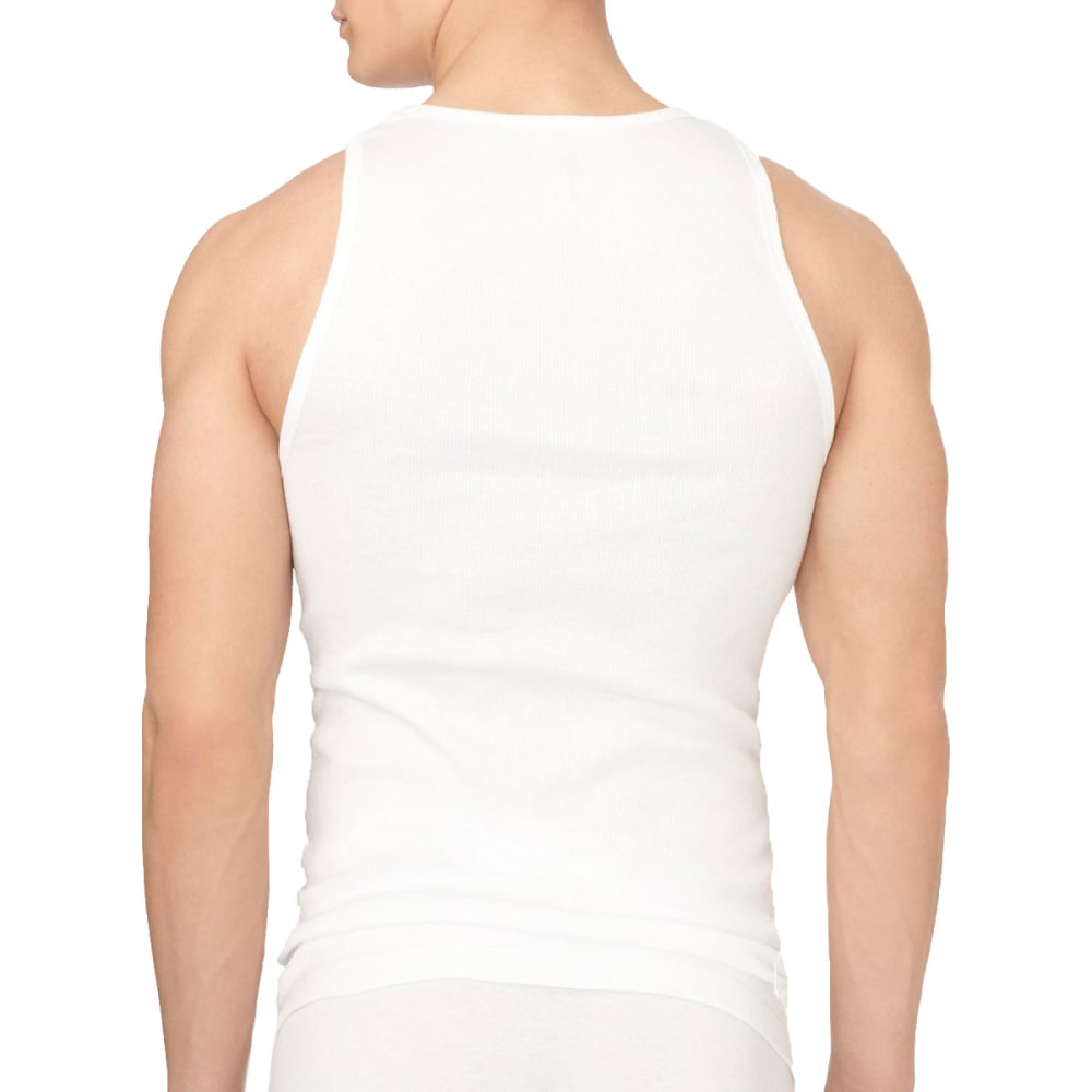 Calvin Klein Cotton Basic Ribbed Tank 3-pack, Men's Accessories