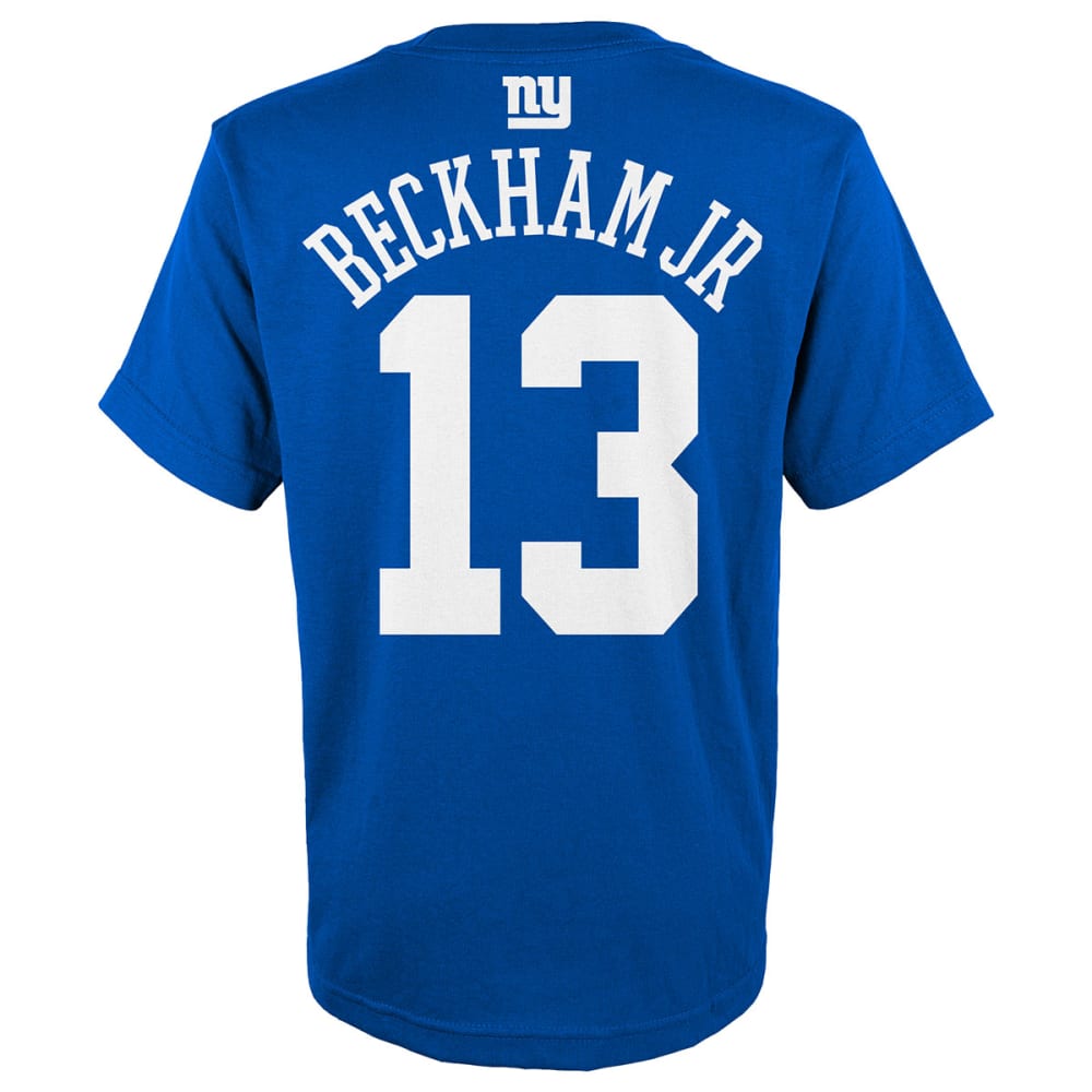 New York Giants Boys Beckham Jr 13 Name And Number Tee Bobs Stores