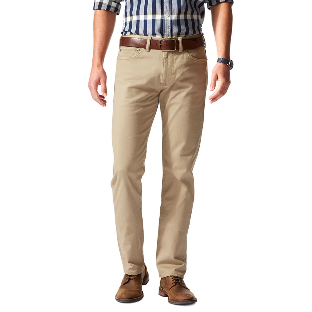 dockers 5 pocket straight fit pants