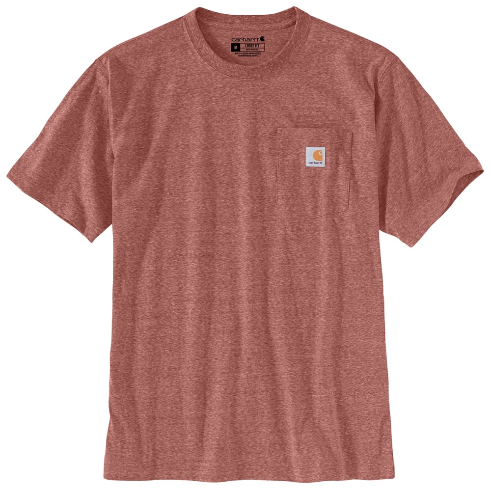 CARHARTT Men's K87 Loose Fit Heavyweight Short-Sleeve Pocket Tee M