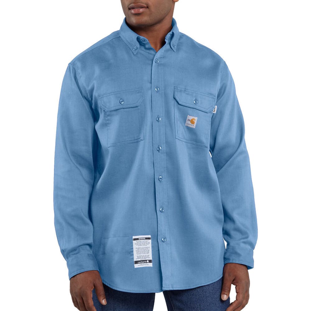 CARHARTT Men's Flame-Resistant Lightweight Twill Shirt S