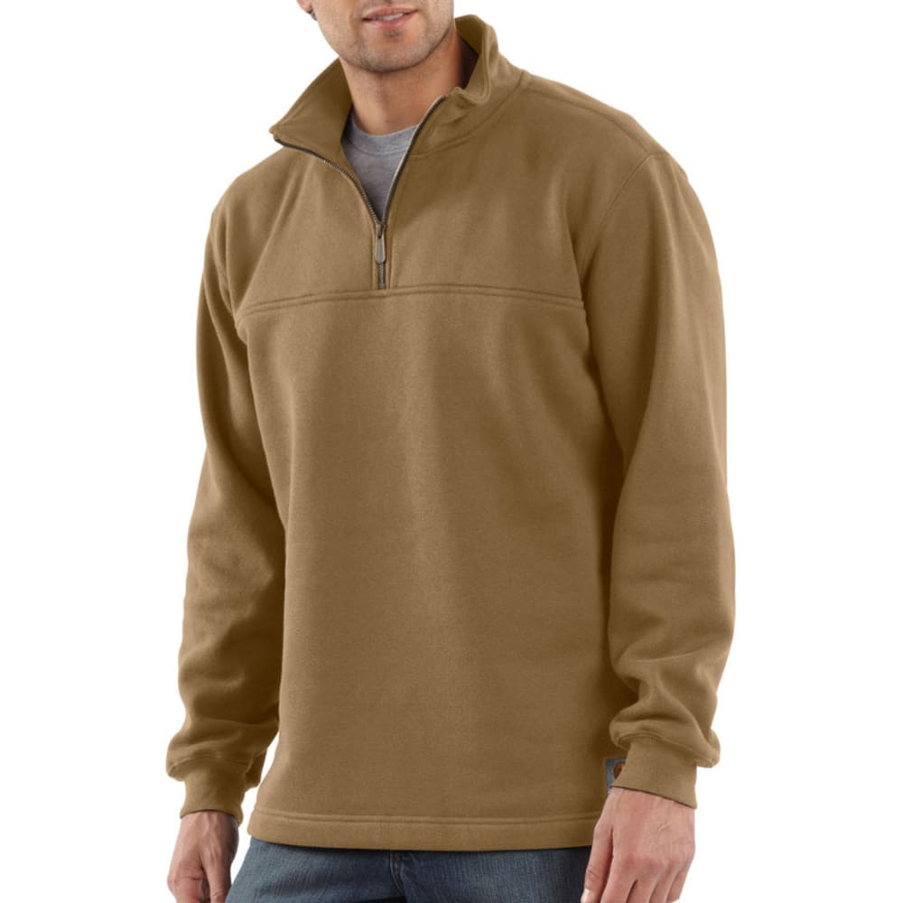 CARHARTT Men's Heavyweight Zip-Mock Sweatshirt - Bob's Stores