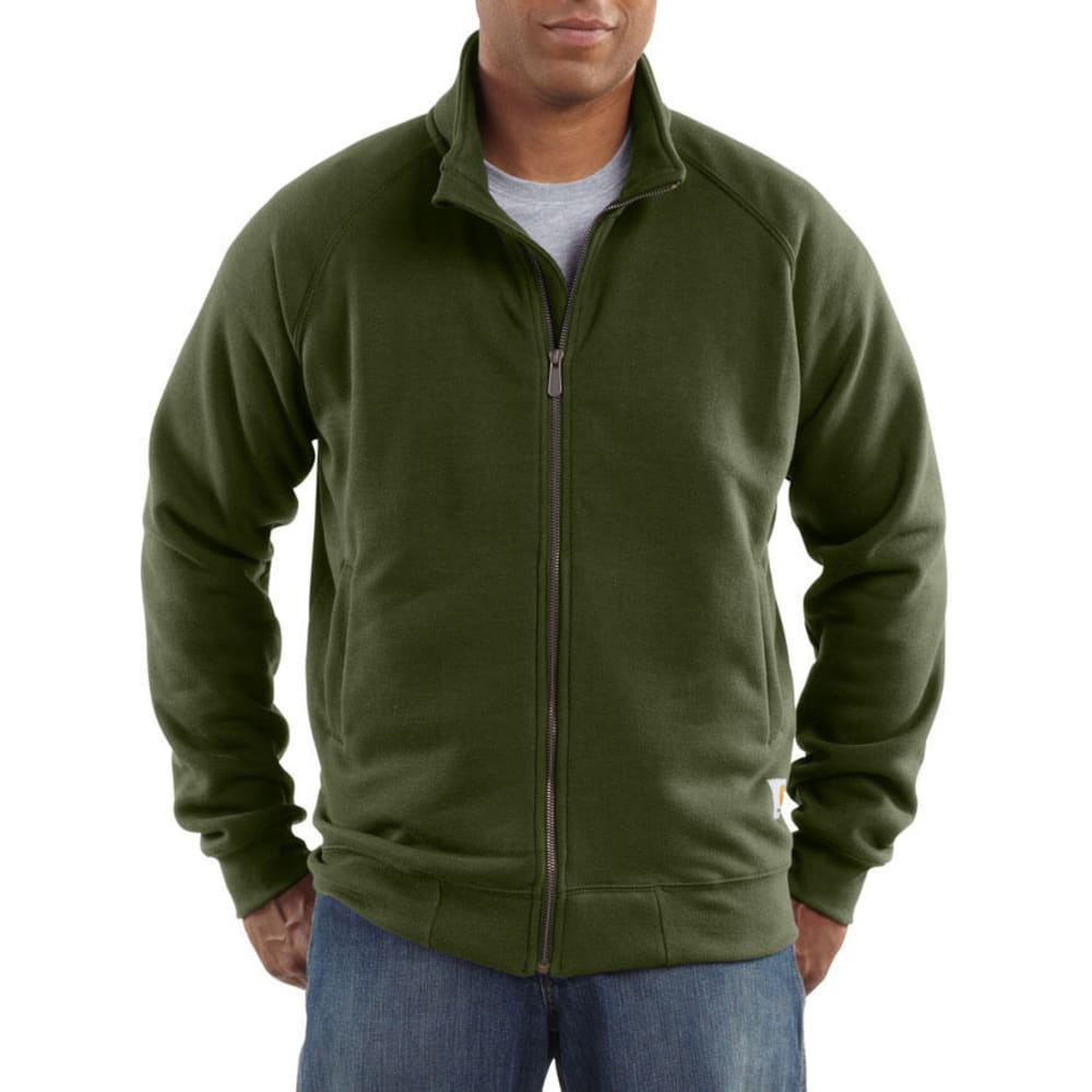 Download CARHARTT Men's Midweight Mock Neck Zip Front Sweatshirt ...