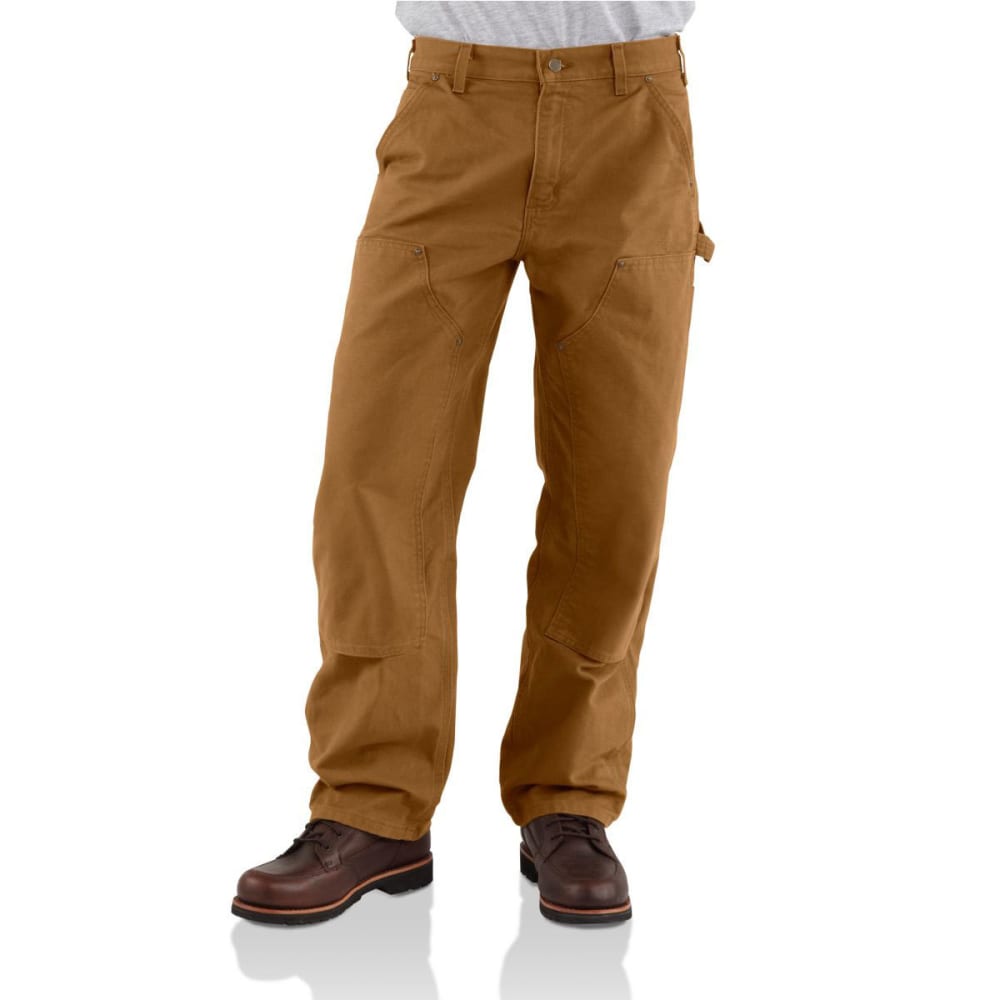 CARHARTT Men's Washed-Duck Double-Front Work Dungarees 27/30