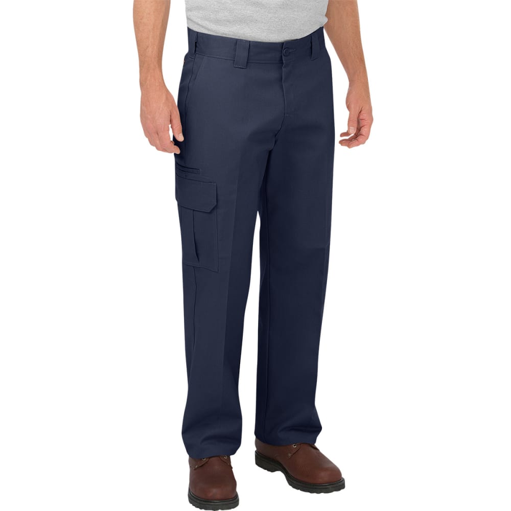 DICKIES Men's Relaxed Fit Straight Leg Cargo Work Pants 32/30
