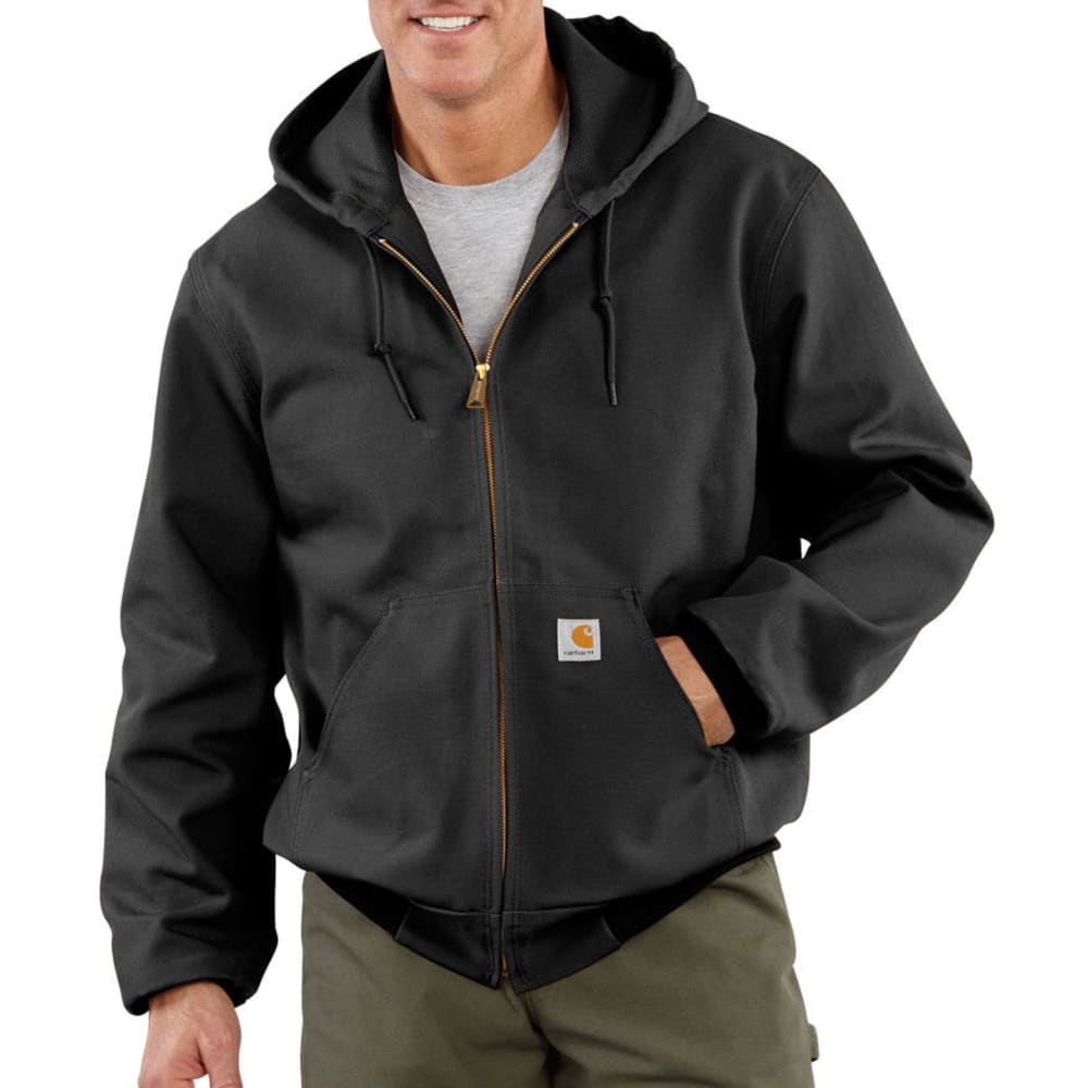 CARHARTT Men's Duck Active Thermal Lined Jacket, Extended Sizes - Bob’s ...