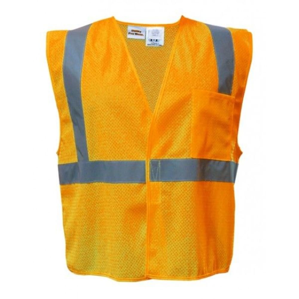 UTILITY PRO WEAR Men's High Visibility Vest L