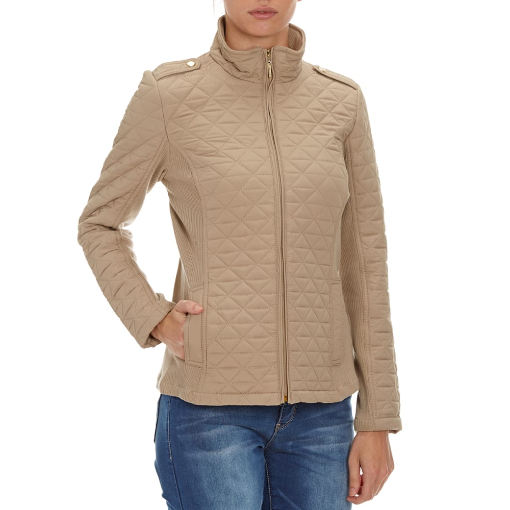 Women's Quilted Zip-Up Jacket