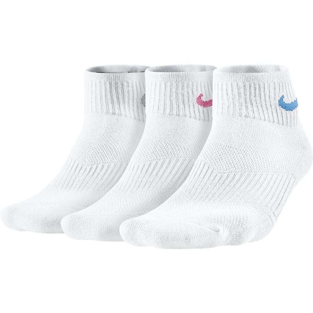 NIKE Women's Quarter Socks, 3-Pack - Bob’s Stores