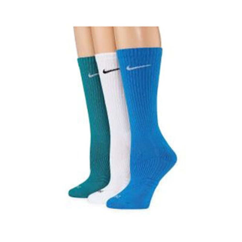 NIKE Women's Dri-Fit Cushioned Crew Socks, 3-Pack - Bob’s Stores