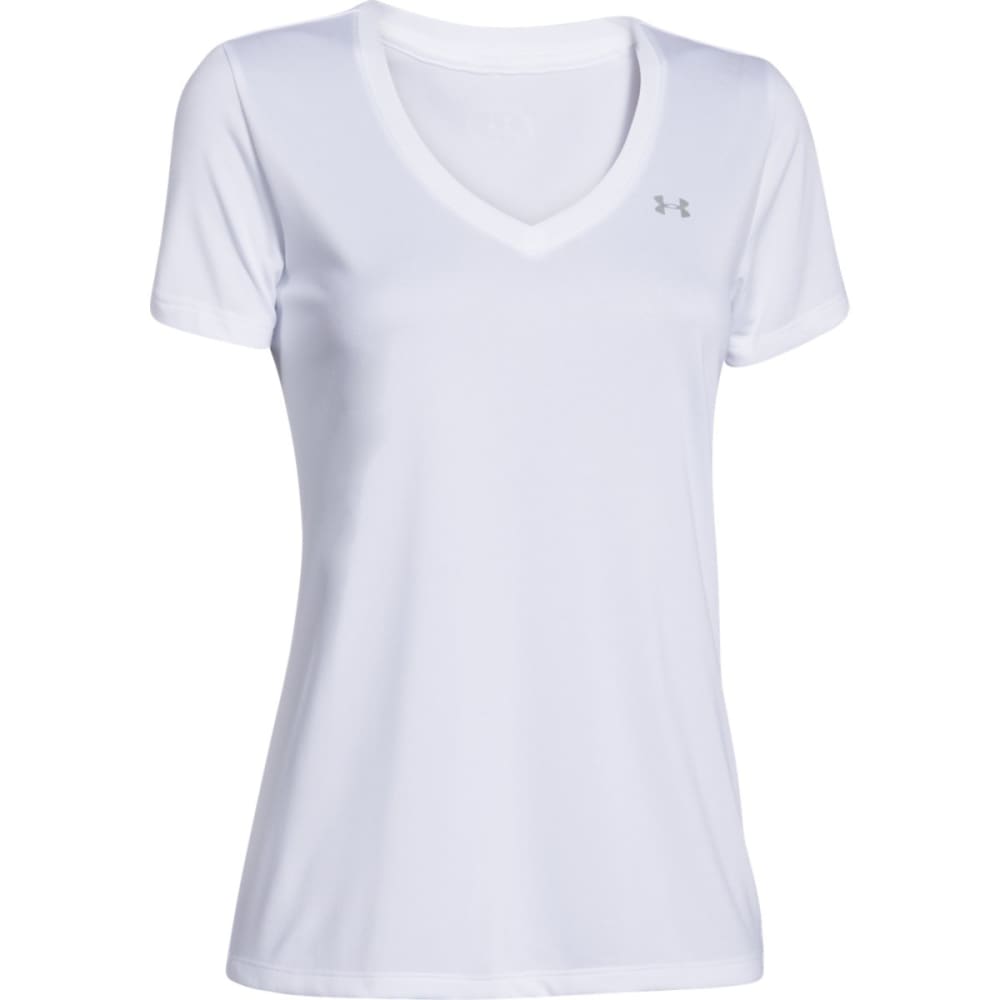 UNDER ARMOUR Women's UA Tech V-Neck Tee S