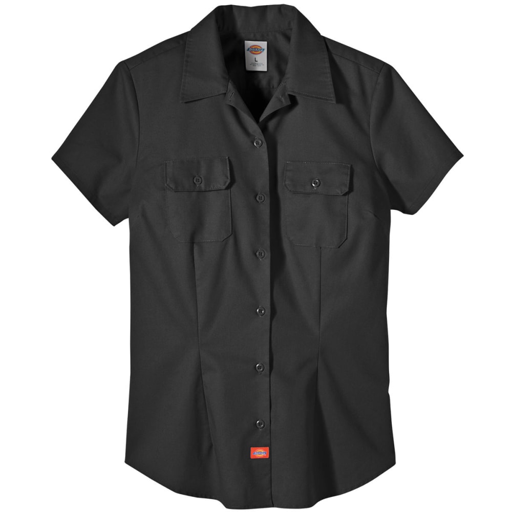 DICKIES Women's Twill Work Shirt L