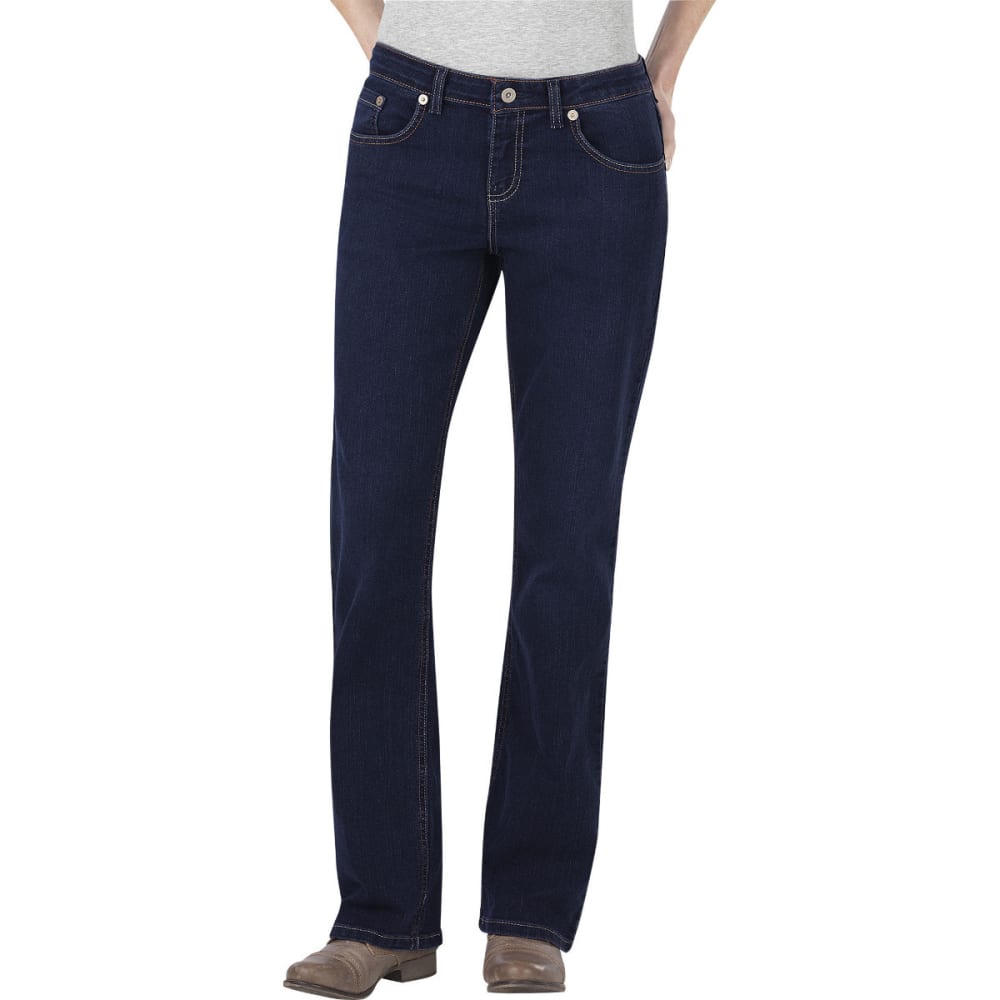 DICKIES Women's Relaxed Boot Cut Jeans 08/34