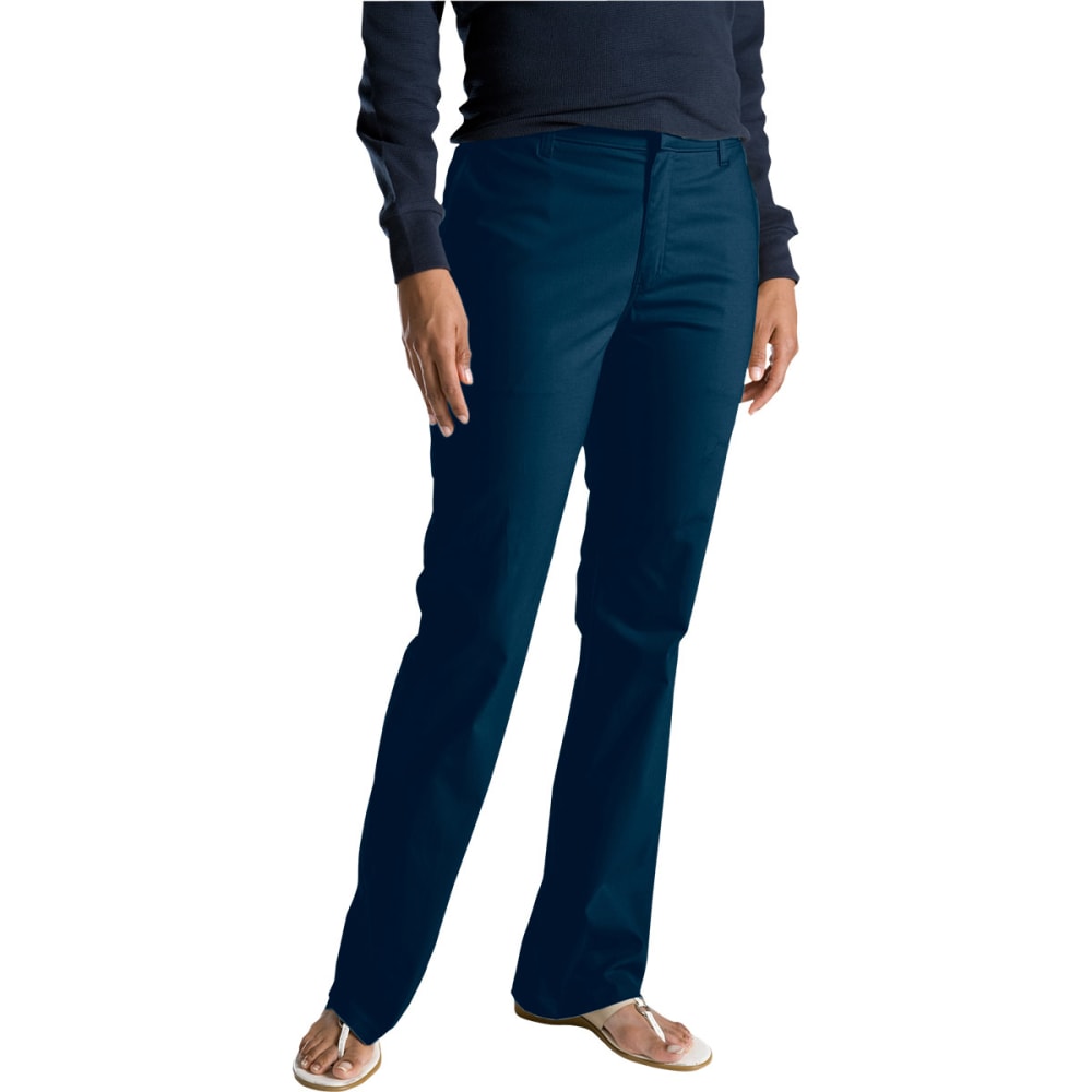 DICKIES Women's Slim Fit Boot Cut Stretch Twill Pants 02/32