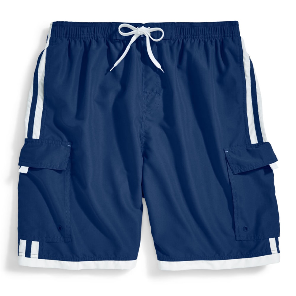 BURNSIDE Men's Impersonator Swim Shorts S