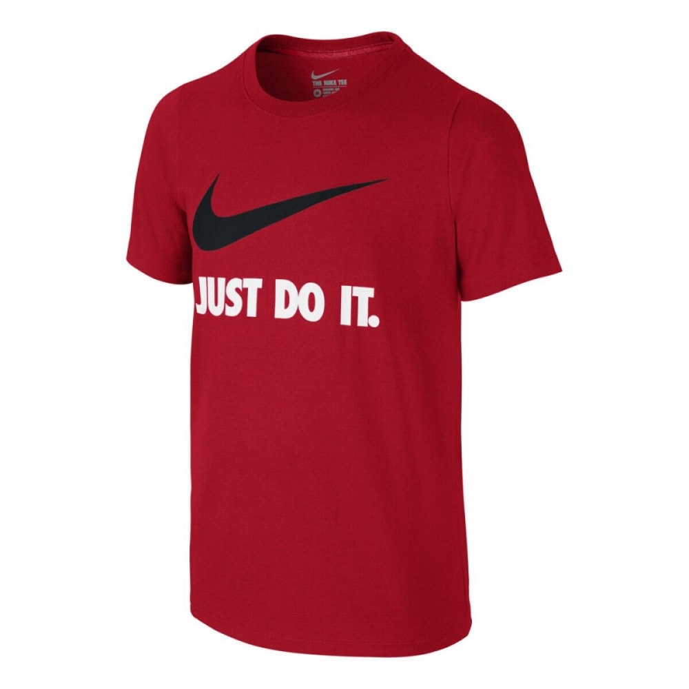 NIKE Boys' Just Do It Swoosh Tee S