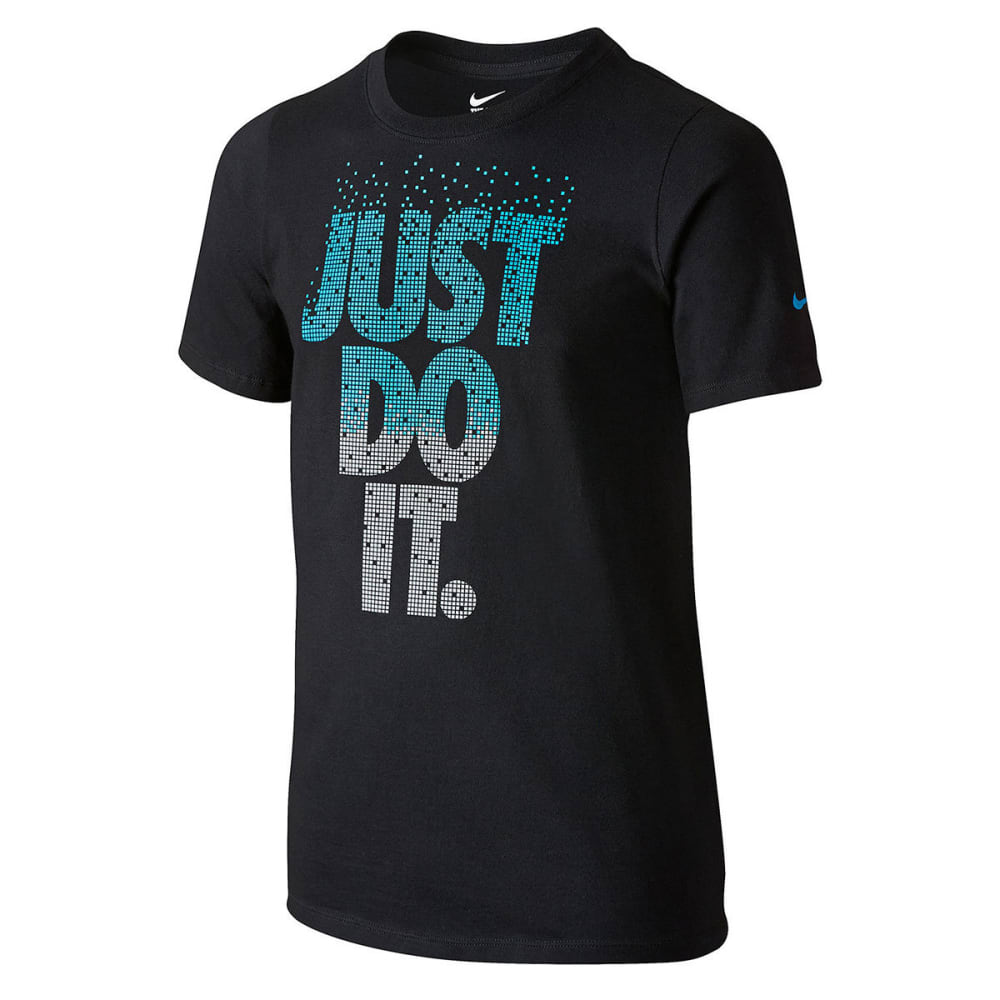 NIKE Boys' Just Do It Pixel Tee XS