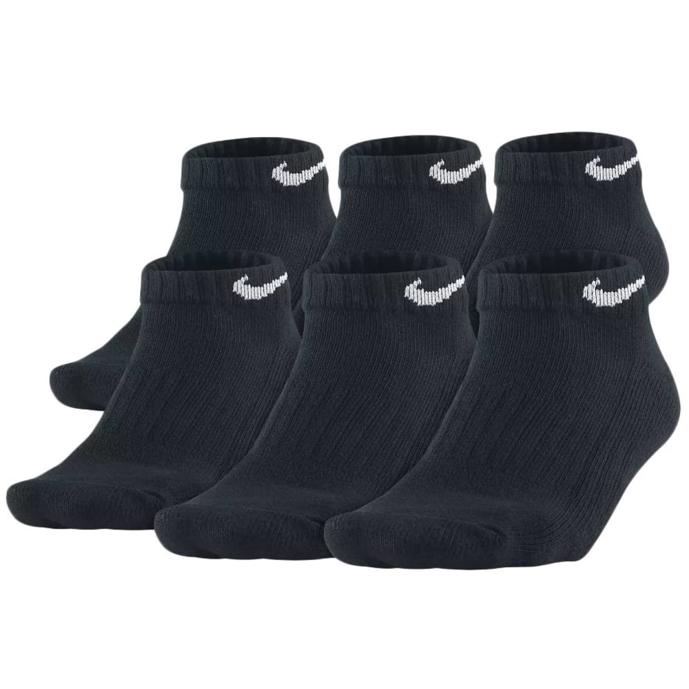 NIKE Big Boys' Performance Low-Cut Socks, 6-Pack - Bob’s Stores