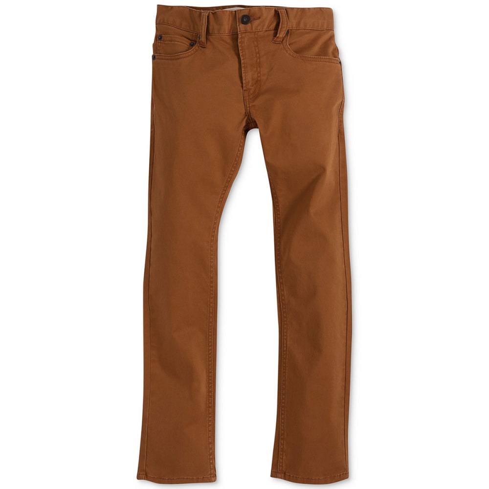 LEVI'S Boys' Slim Fit Sueded Pants 8