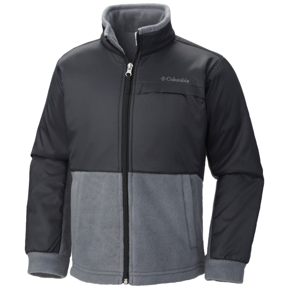 COLUMBIA Boys' Steens Mountain Overlay Fleece XS