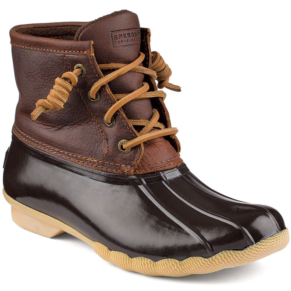 SPERRY Women's Waterproof Saltwater Duck Boots 10