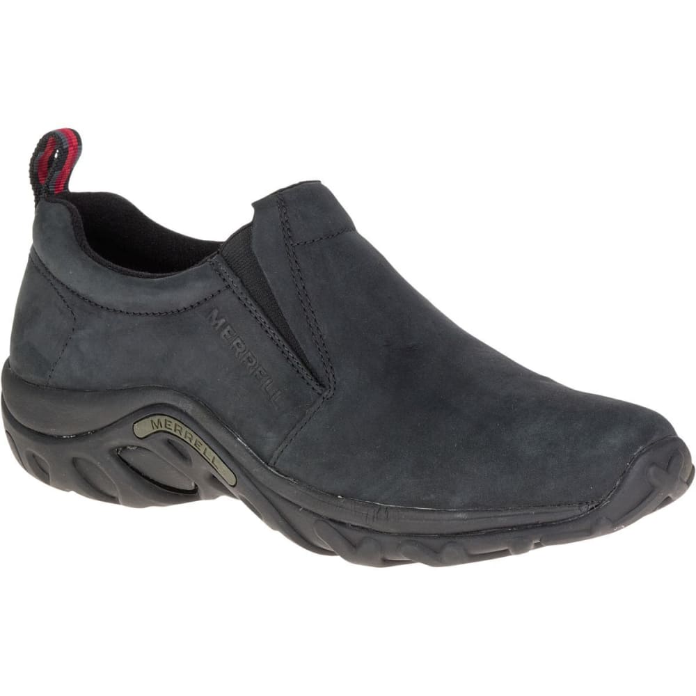 MERRELL Men's Jungle Moc Nubuck Shoes, Black - Bob’s Stores