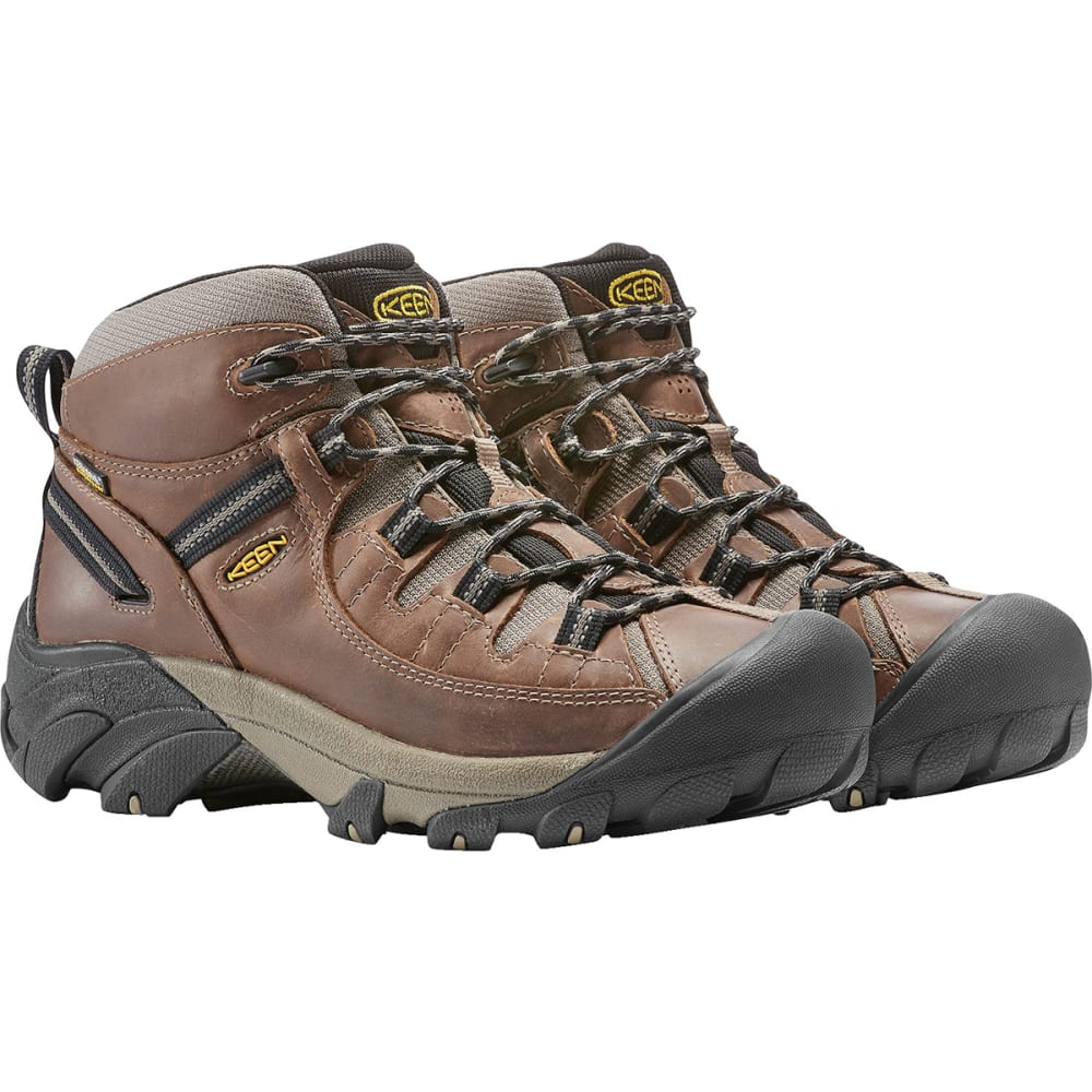 KEEN Men's Targhee Mid Waterproof Hiking Boots 8