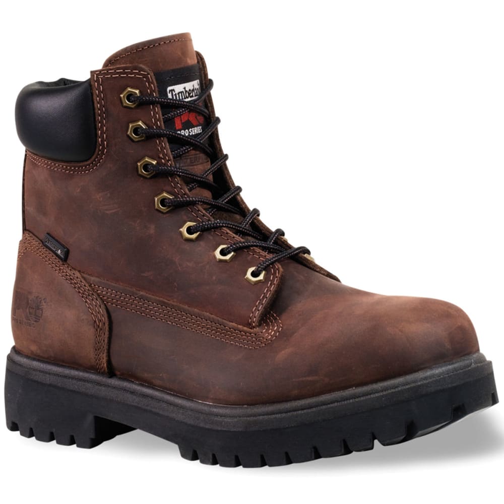 TIMBERLAND PRO Men's Direct Attach Steel Toe Work Boots, Medium 7.5