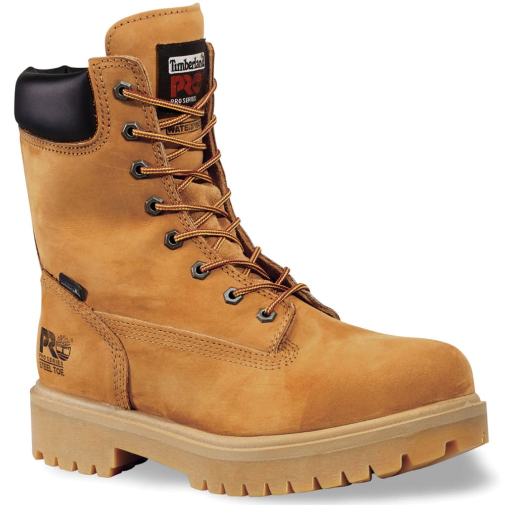 TIMBERLAND PRO Men's Steel Toe Insulated Logger Work Boots 8