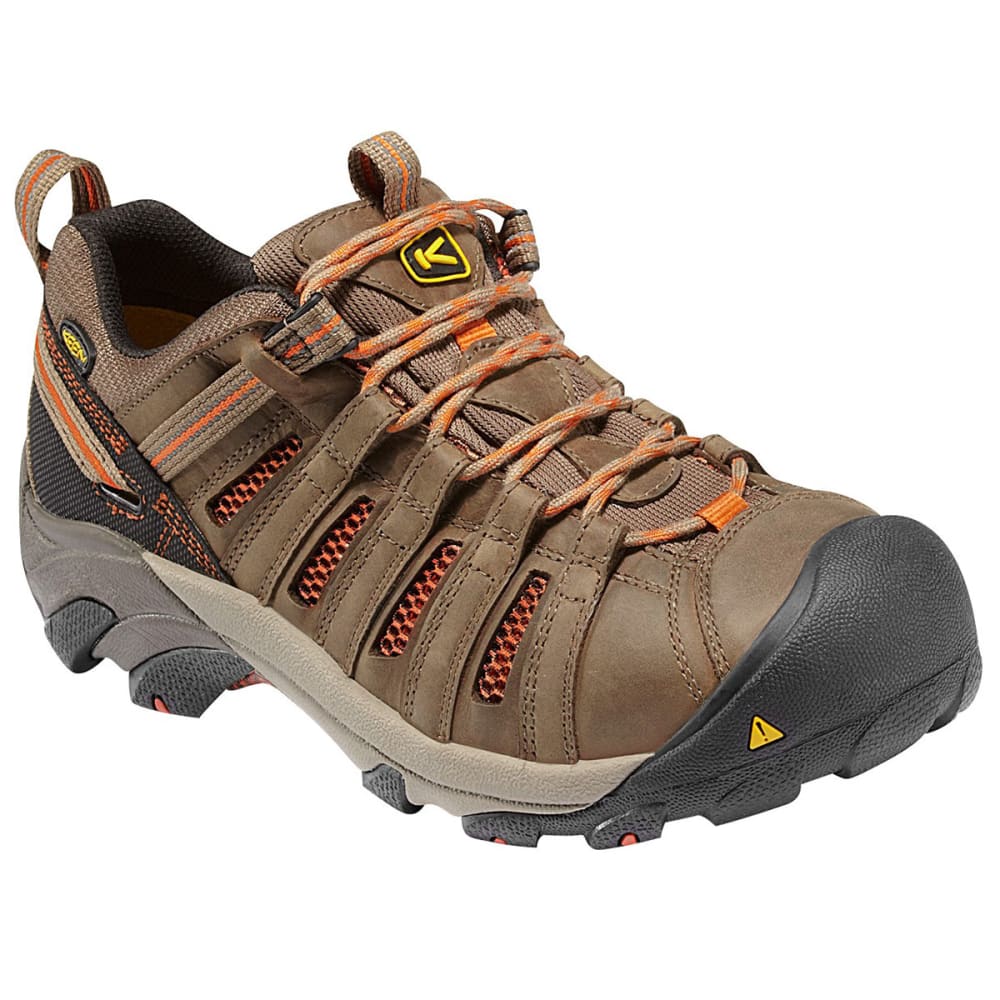KEEN Men's Flint Low Steel Toe Shoes 8.5