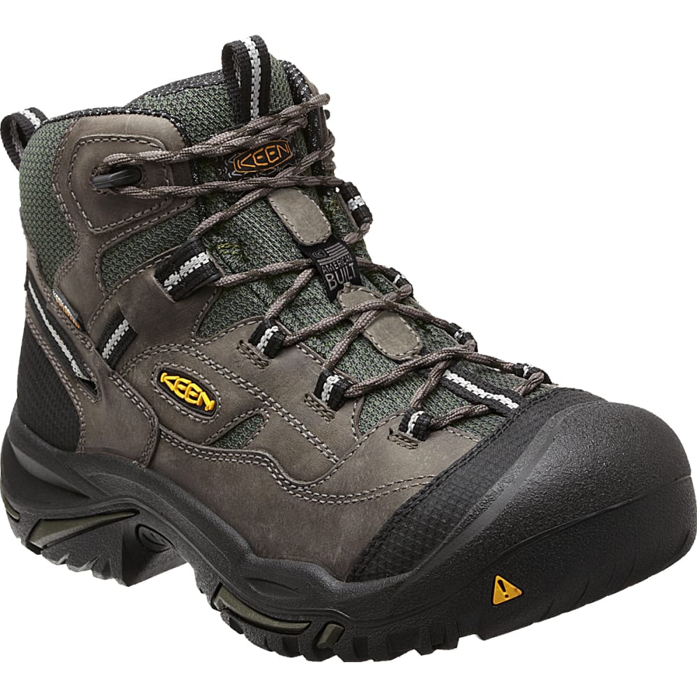 KEEN Men's Braddock Mid Waterproof Steel Toe Boots 8