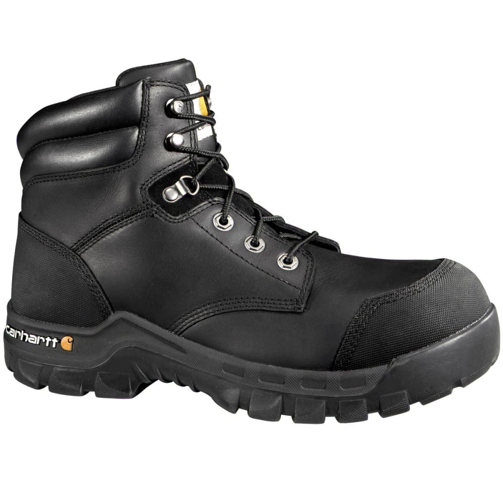 CARHARTT Men's 6-Inch Rugged Flex Waterproof Comp Toe Boots, Wide - Bob ...