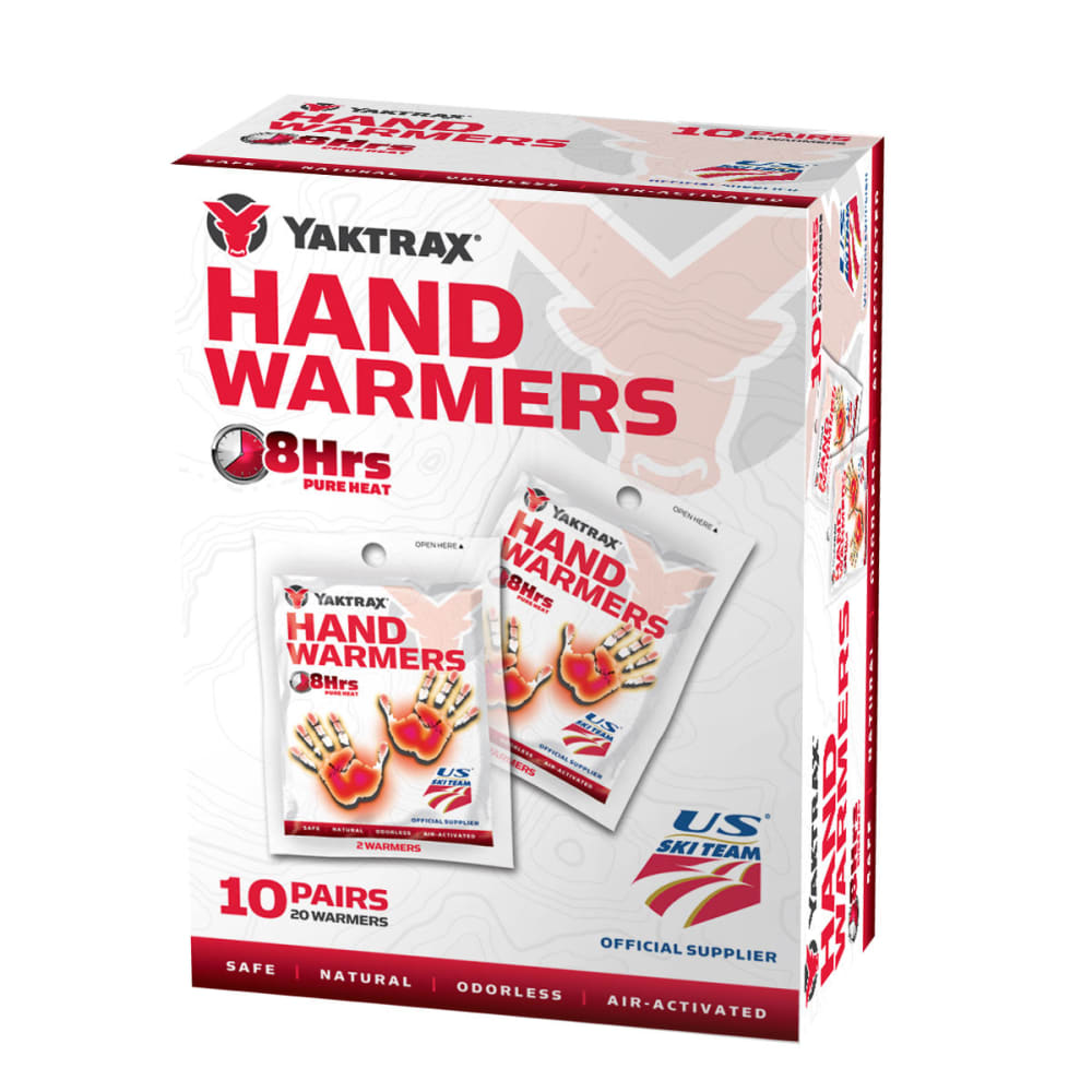 YAKTRAX Hand Warmers, 10-Pack NO SIZE