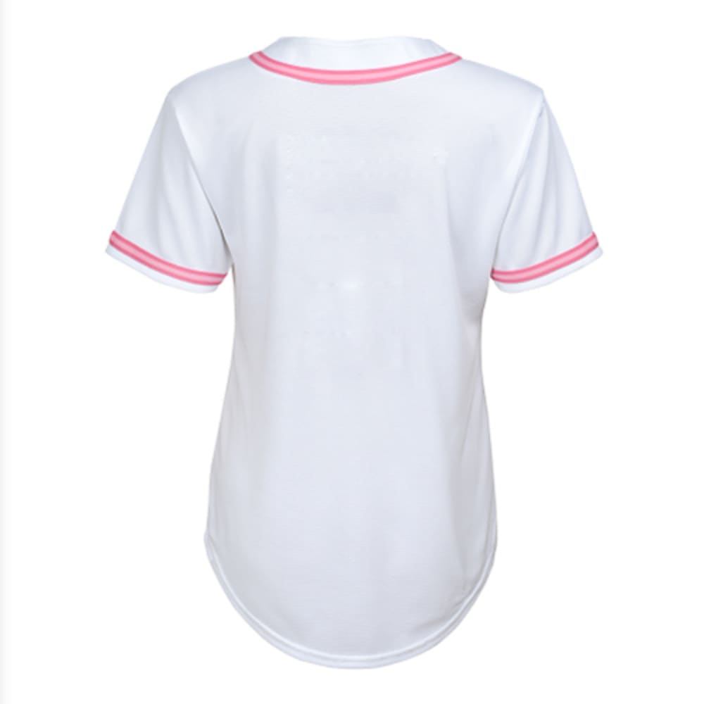 Adidas Pink Boston Red Sox Jersey - Girls