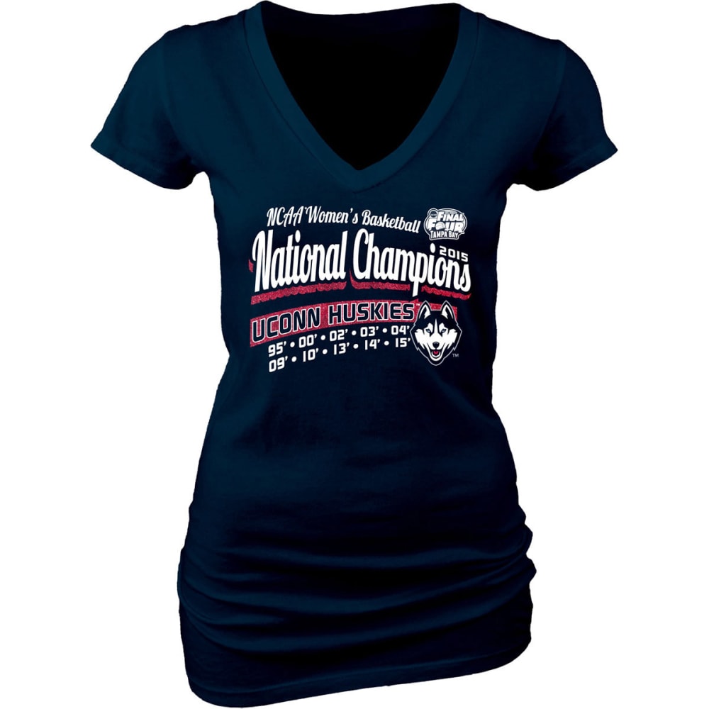 UCONN WOMEN Women's 2015 10X National Championship Tee - PREMIER M