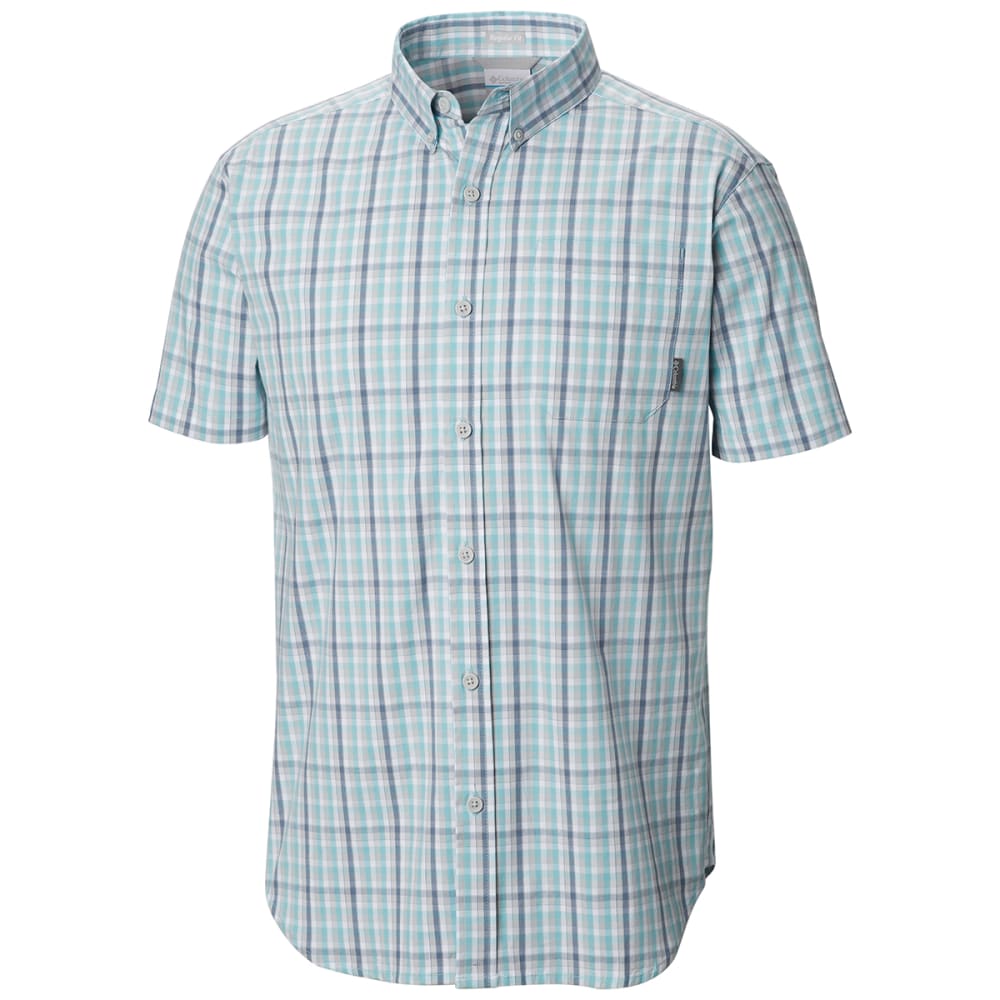 COLUMBIA Men's Rapid Rivers Mirage Short-Sleeve Shirt M