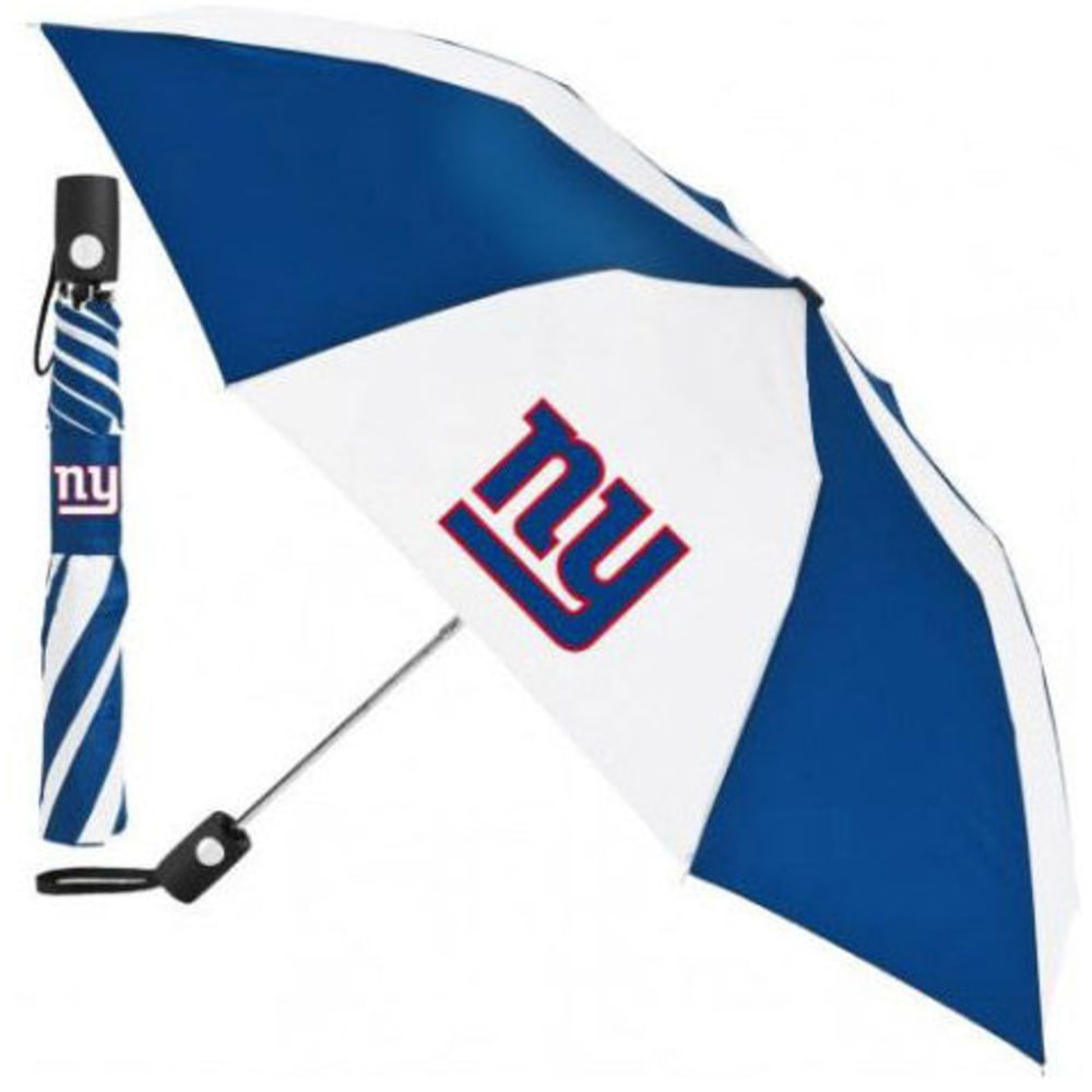 NEW YORK GIANTS Automatic Folding Umbrella ONE SIZE