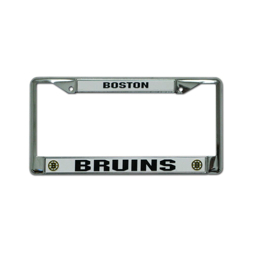 RICO INDUSTRIES/TAG EXPRESS Boston Bruins Chrome License Plate Frame ...