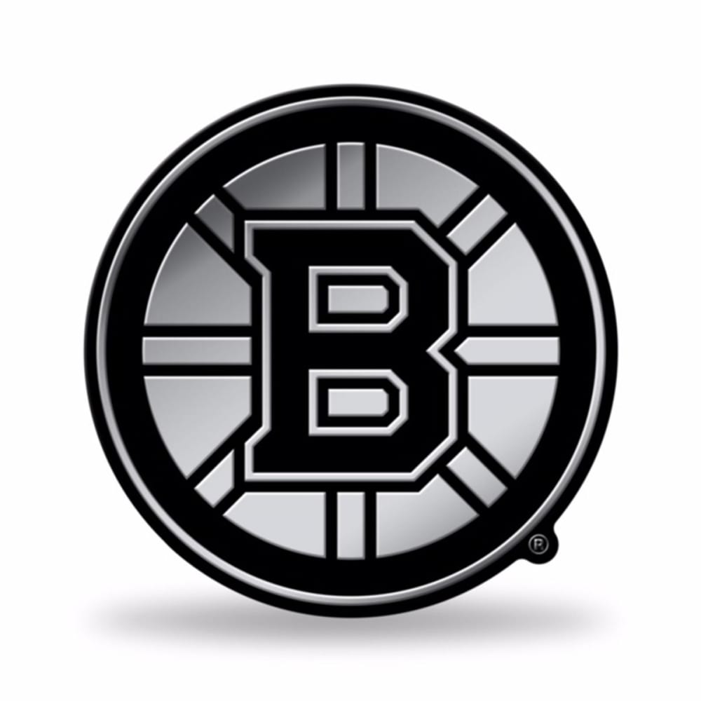 BOSTON BRUINS Chrome Auto Emblem ONE SIZE