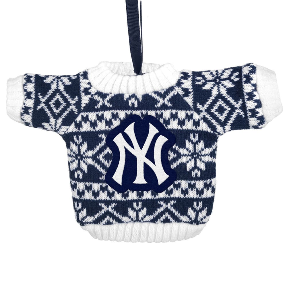 NEW YORK YANKEES Knit Sweater Ornament ONE SIZE