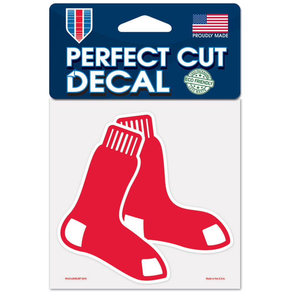 BOSTON RED SOX Perfect Cut Color Decal ONE SIZE