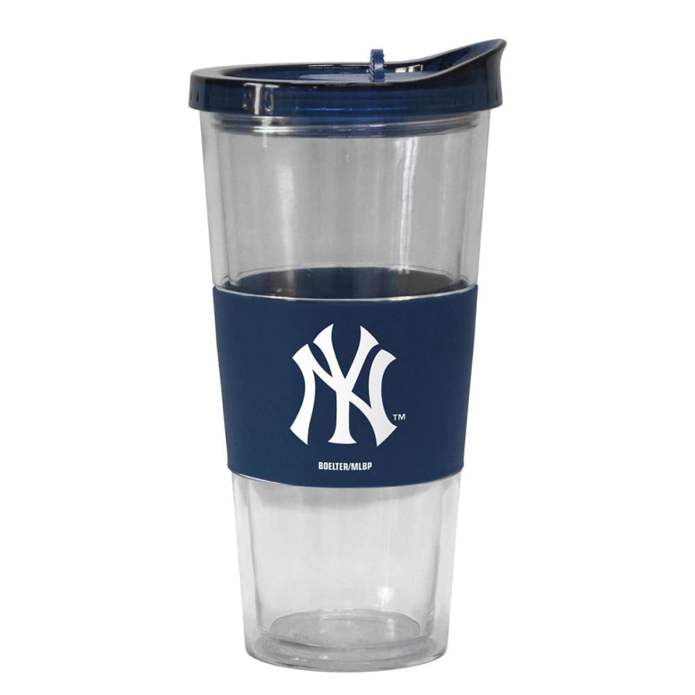 NEW YORK YANKEES Slider Top Tumbler Compatible with Propeller Straw ...