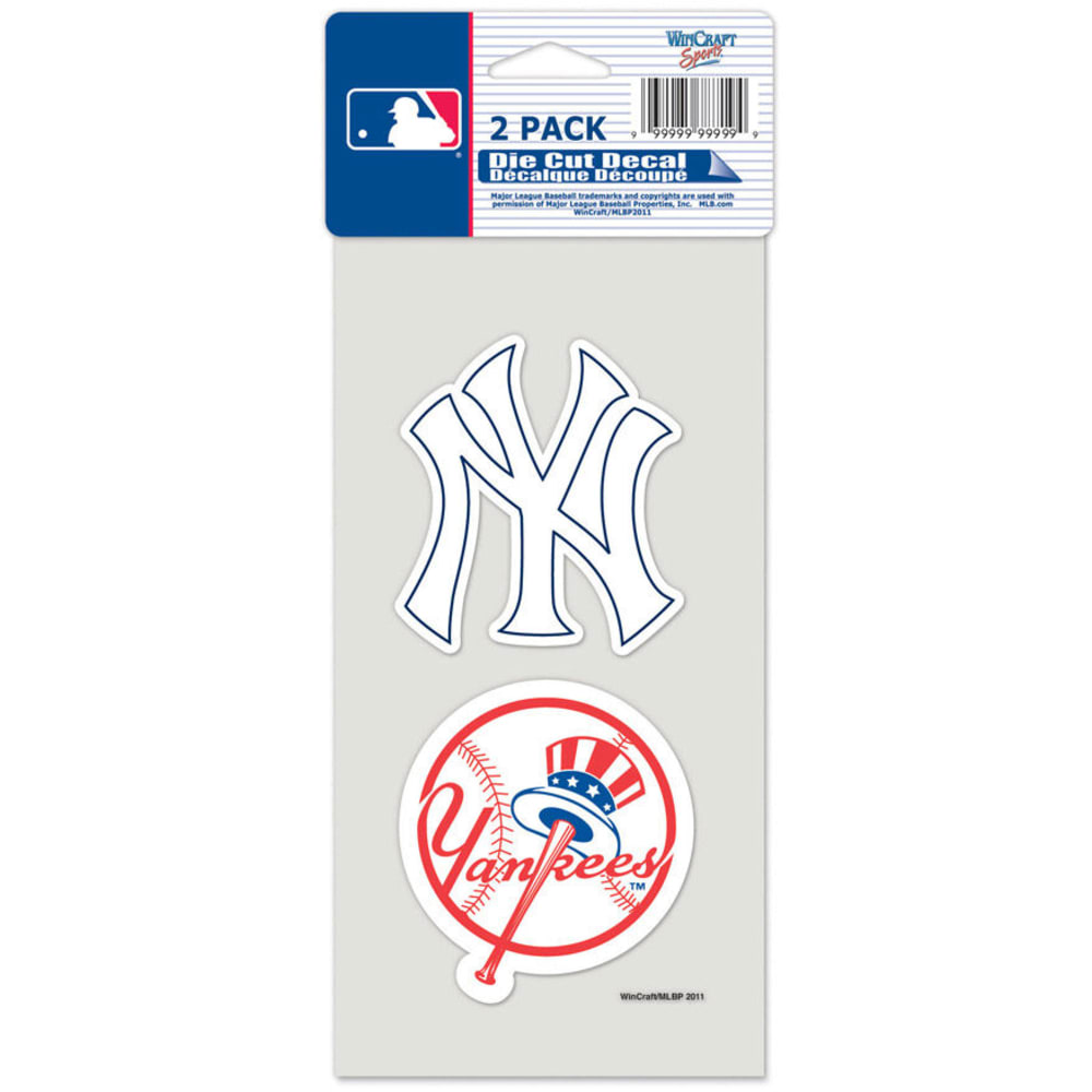 New York Yankees Emblem Logo Type Die-Cut STICKER